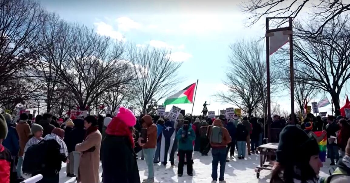 Trump's inauguration becomes backdrop for protest of diverse grievances