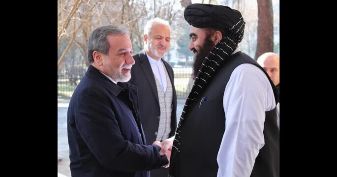 Iranian Foreign Minister meets Taliban counterpart