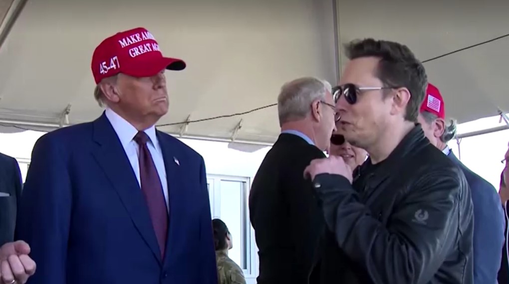 Donald Trump and Elon Musk