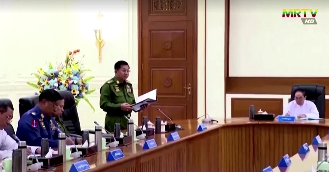 Min Aung Hlaing extends state of emergency on 31 Jan 2024