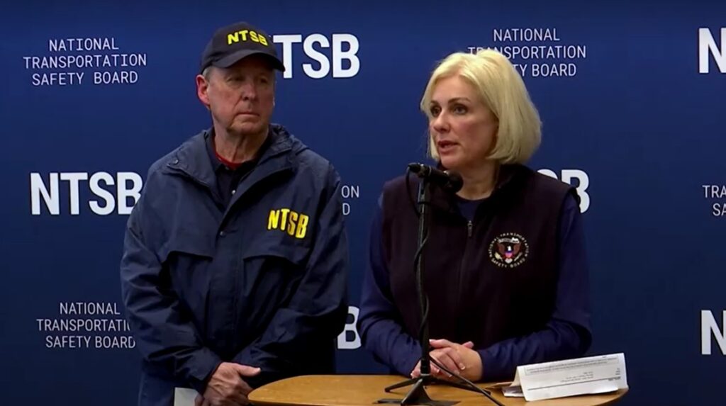 NTSB press conference on Philadelphia plane crash