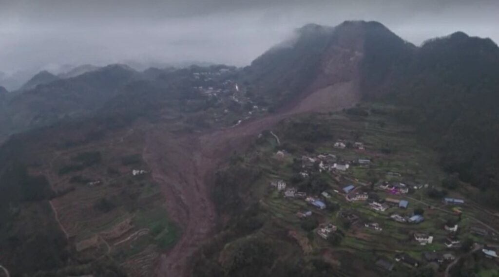 Sichuan landslide