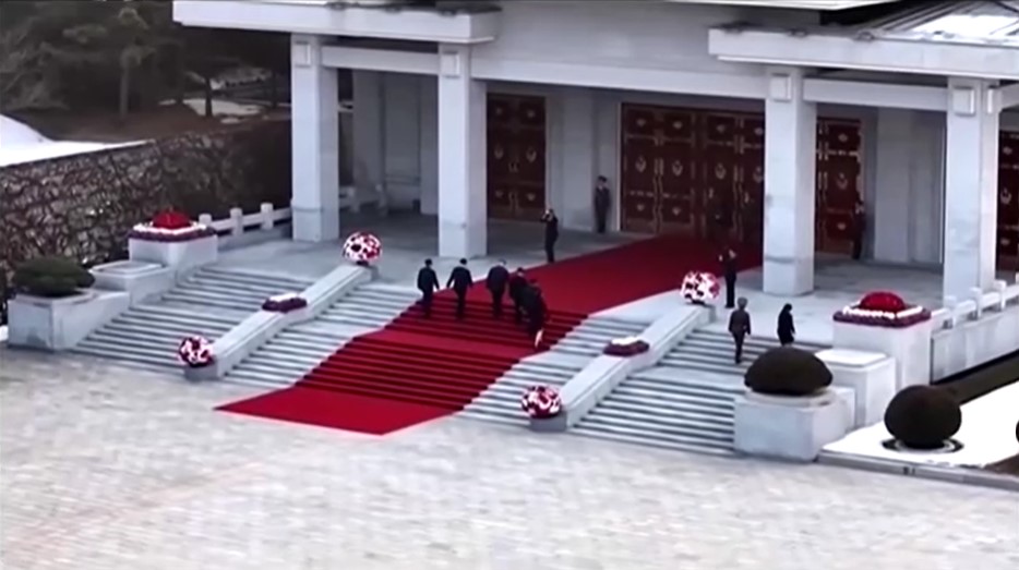 North Korea's Kim Jong Un makes rare visit to father's tomb