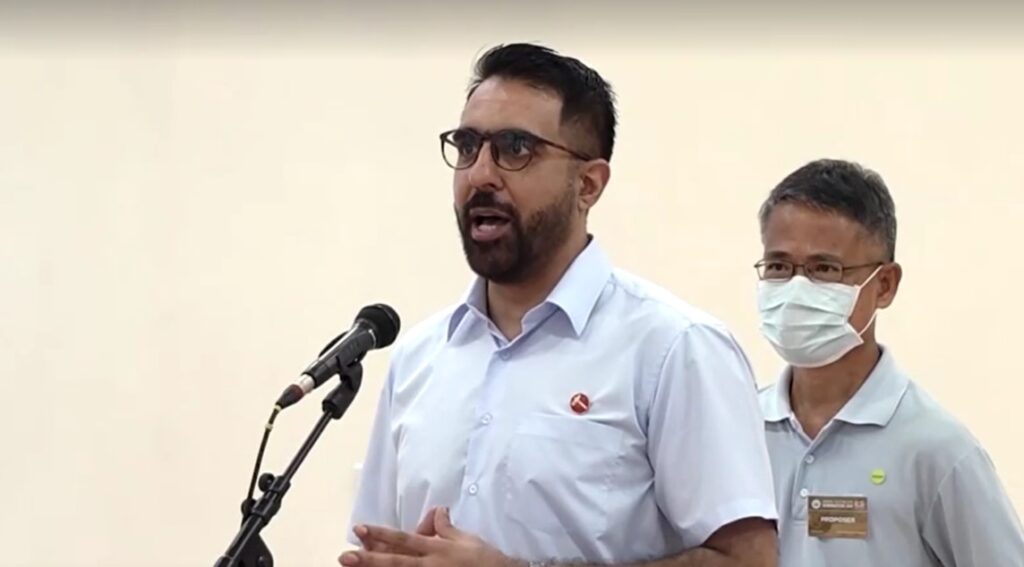 Singh led the WP during the 2020 Singapore national election