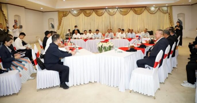 China-Myanmar-Thailand trilateral meeting on tiger smuggling in Shwe Kuk Kol