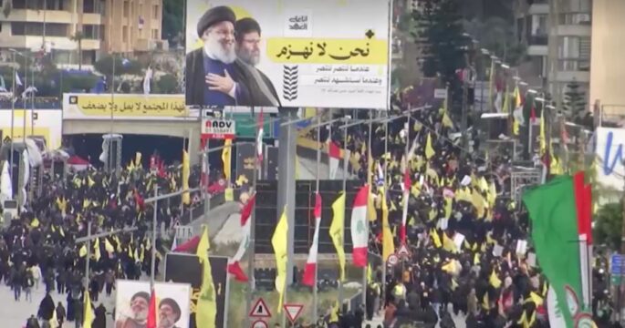 Crowds in Beirut get ready for funeral of Hezbollah's Nasrallah and Safieddine