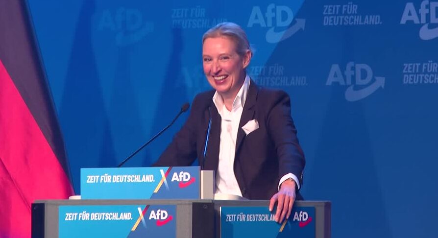 Alice Weidel, the far-right AfD's candidate 