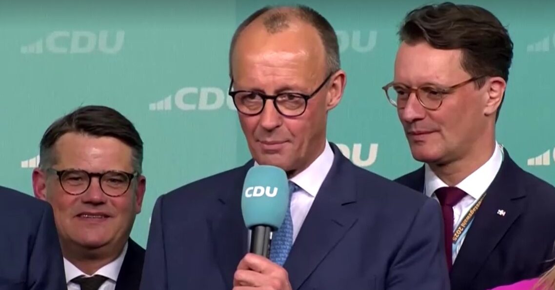 Friedrich Merz leader of CDU, Germany