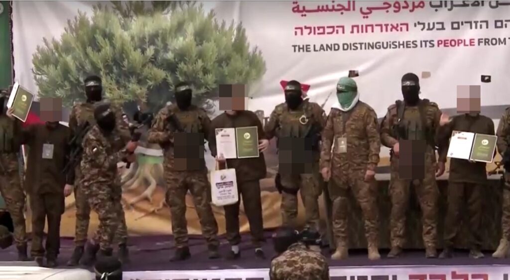 Hamas releases 3 Israeli hostages on Feb 22,2025