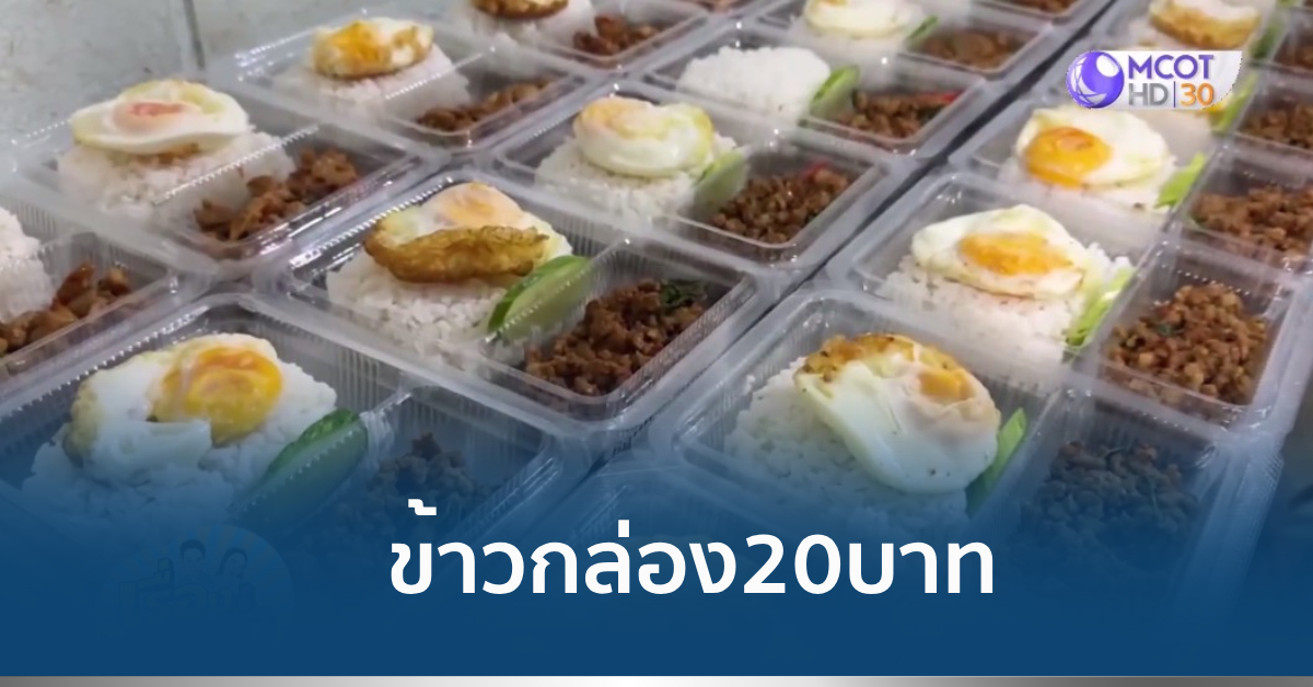 ข้าวกล่อง20บาท