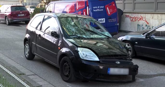 car in Mannheim attack in Germany