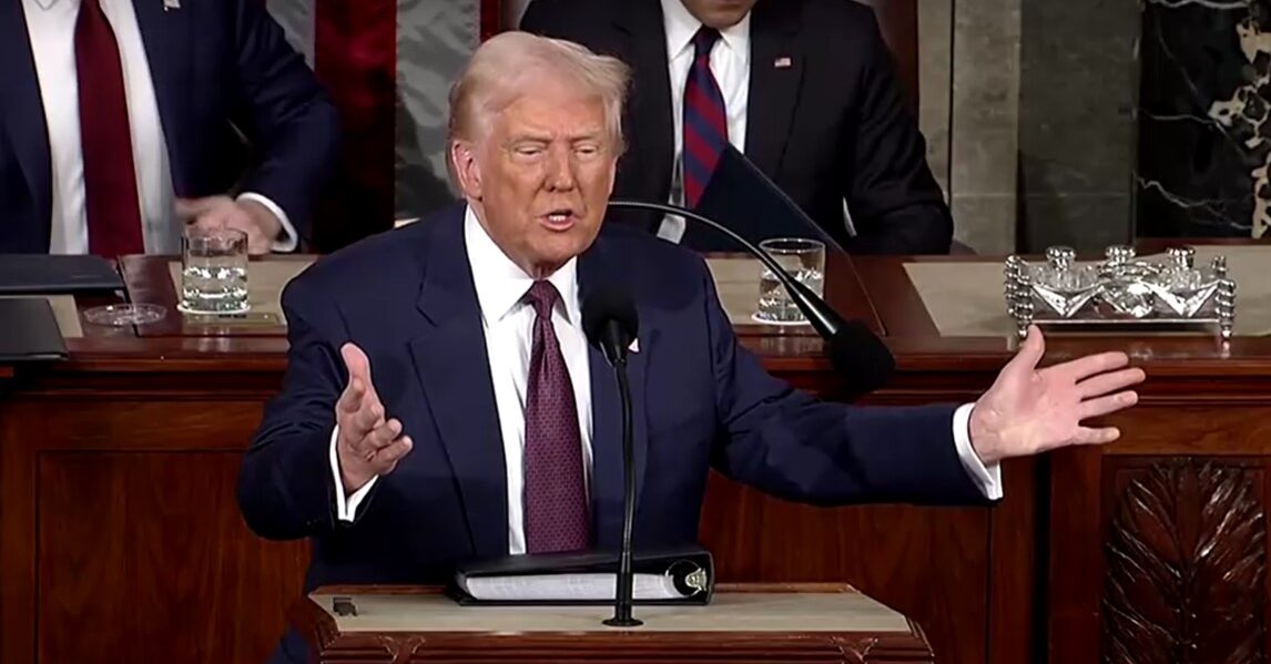 Trump kicks off joint address to Congress