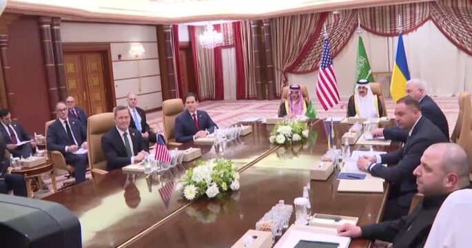 Ukraine agrees to 30-day ceasefire during talks with US in Saudi Arabia: statement