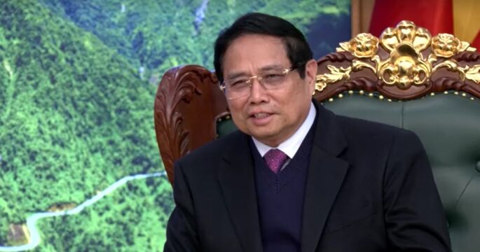 Vietnamese Prime Minister Pham Minh Chinh