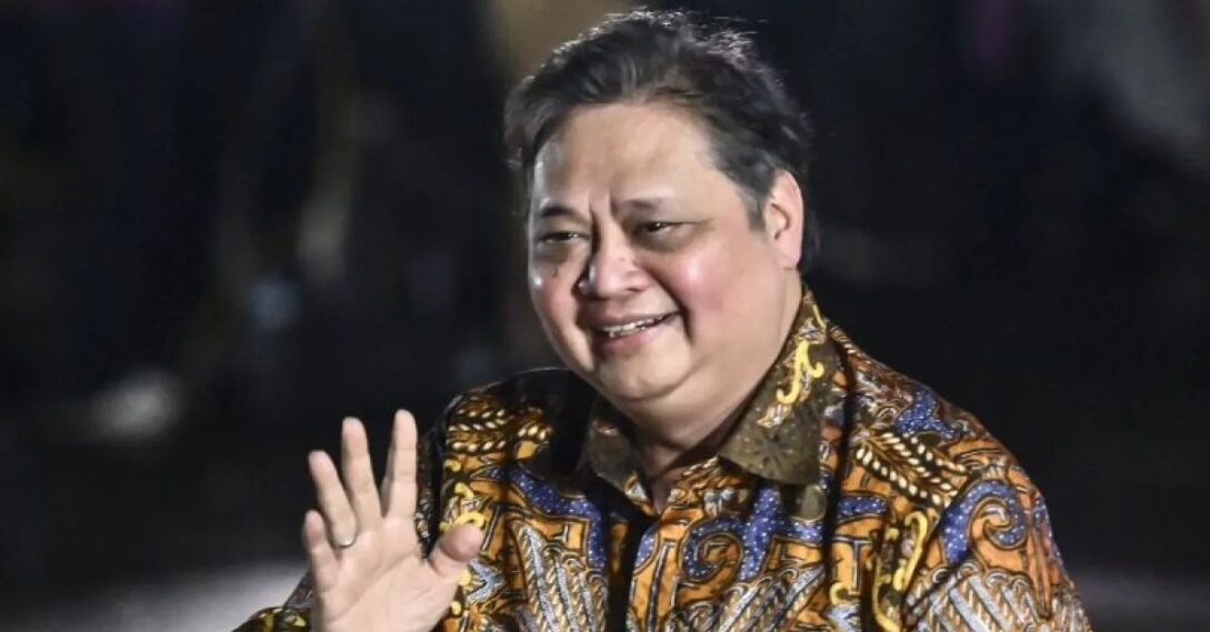 Indonesian Coordinating Minister for Economic Affairs Airlangga Hartarto