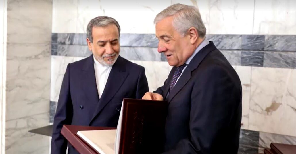 Iranian Foreign Minister and Italian counterpart