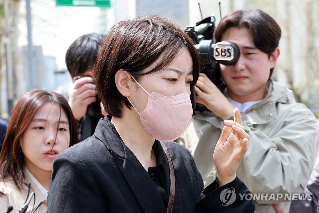 Former President Moon Jae-in's daughter, Moon Da-hye cr.Yonhap