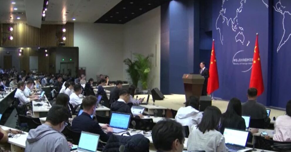 China Foreign Ministry's press briefing