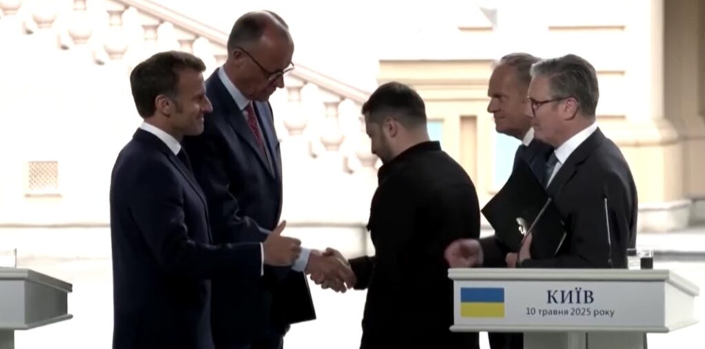 European leaders tell Putin to agree to Ukraine ceasefire or face new sanctions
