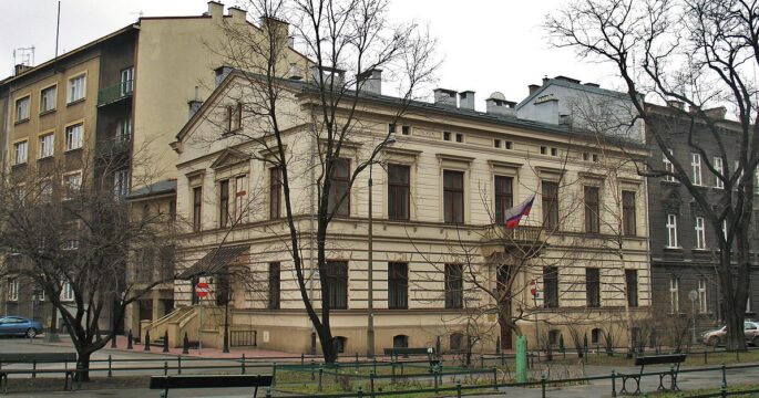 Russian consulate in Krakow