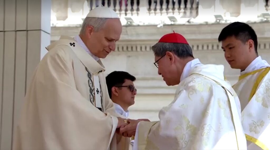 Pope Leo XIV received the Fisherman's Ring