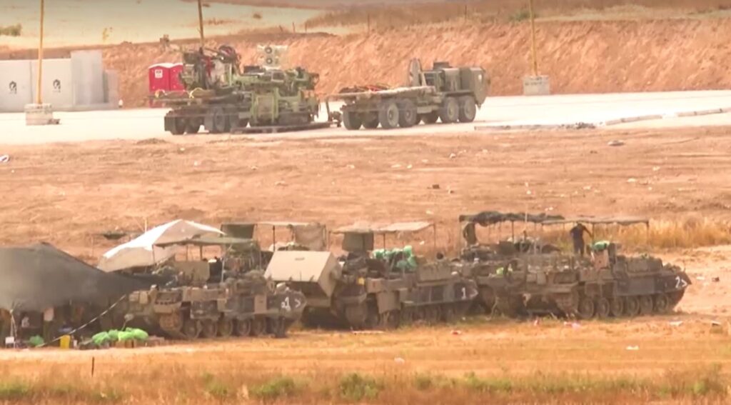 Israeli military says it began extensive ground operations in northern and southern Gaza