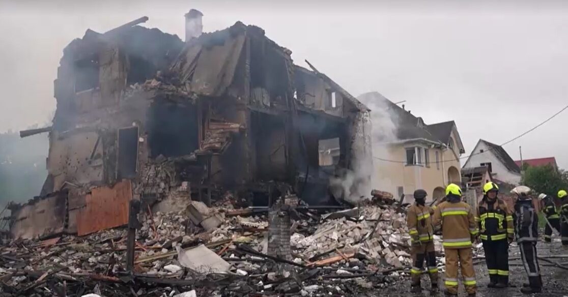 Russian drones and missiles kill four in Kyiv region