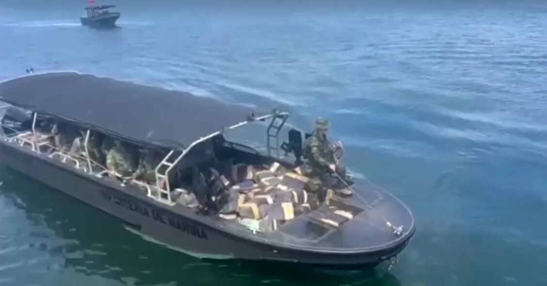 Colombian navy says more than 6 tonnes of cocaine seized in operation