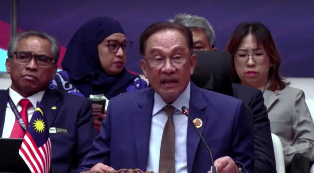 Malaysia PM Anwar Ibrahim opens the 46th ASEAN Summit