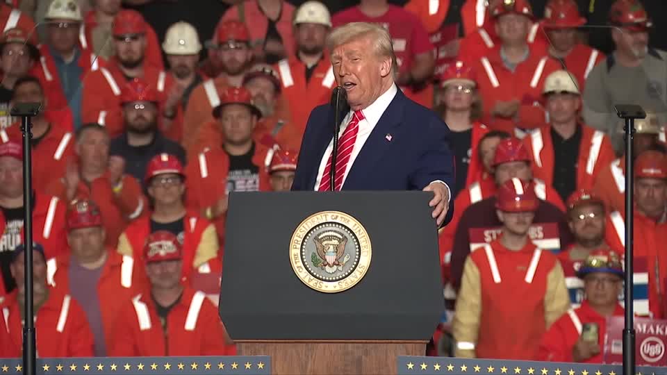 Trump says he plans to double steel tariffs to 50%