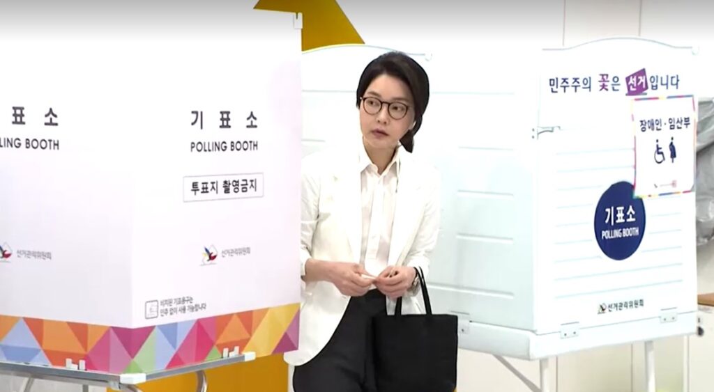 South Korea's ousted former leader Yoon's wife votes in presidential poll