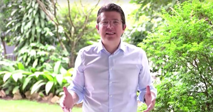 Colombian Senator Miguel Uribe