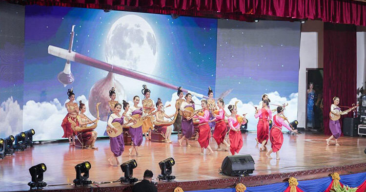 A cultural show at the Cambodia-China Tourism Year 2025 campaign