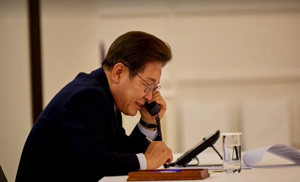 South Korea's new president Lee and Trump speak by phone