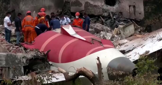 Investigators scour Air India crash scene