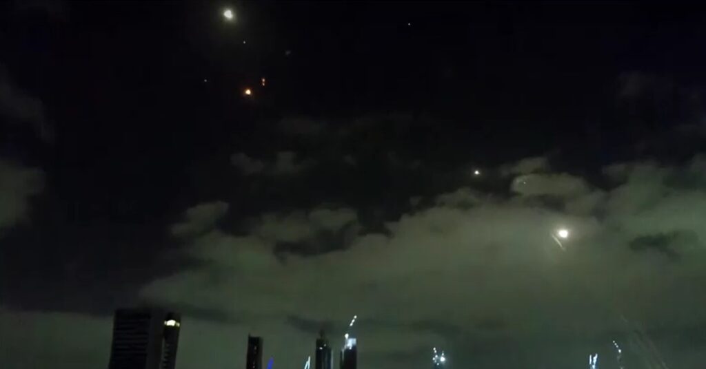 New salvo of missiles reach Tel Aviv and be intercepted June 16,2025