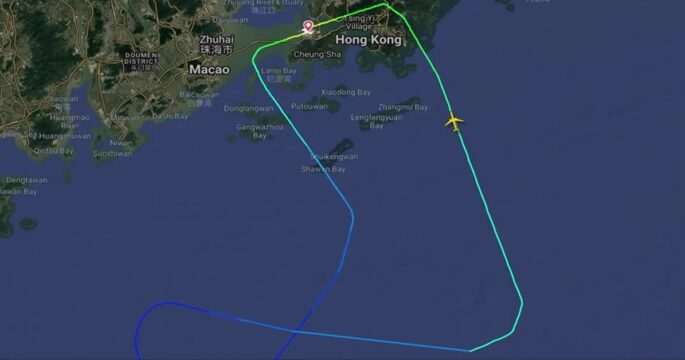 Flight tracker shows Air India Dreamliner returning to Hong Kong after technical issue mid-air, source says