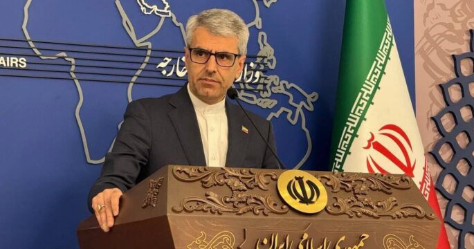 Iranian foreign ministry spokesperson Esmaeil Baghaei