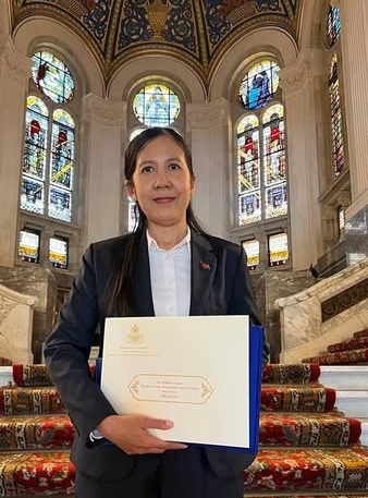 Cambodia's envoy in front of ICJ 