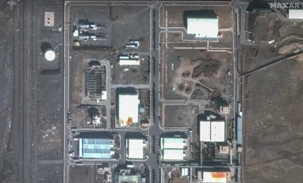 Satellite imagery shows Iran Natanz nuclear facilities before Israeli strikes