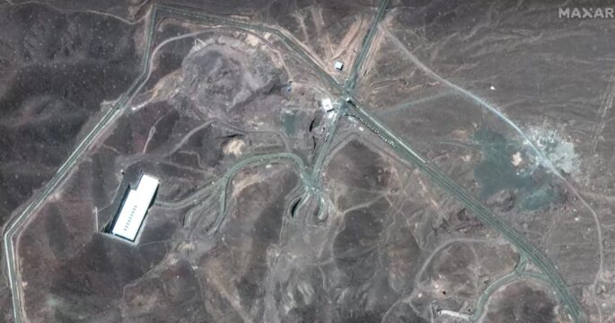 Satellite images show Iran's Fordow nuclear facility before U.S. strikes