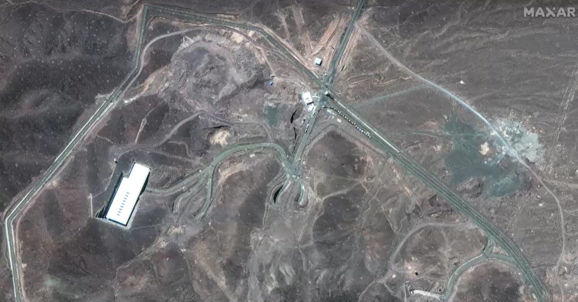 Satellite images show Iran's Fordow nuclear facility before U.S. strikes