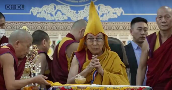 Dalai Lama blesses followers ahead of 90th birthday