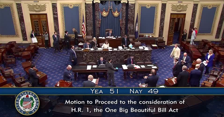 US Senate Republicans advance Trump bill toward passage