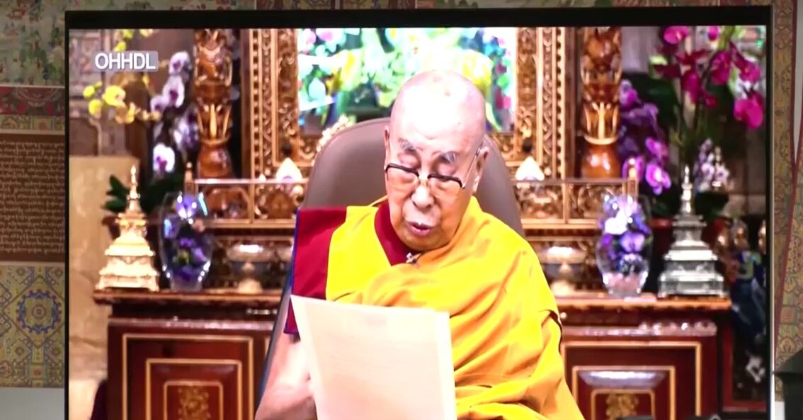 Dalai Lama delivers statement at Tibetan Religious Conference in Dharamshala