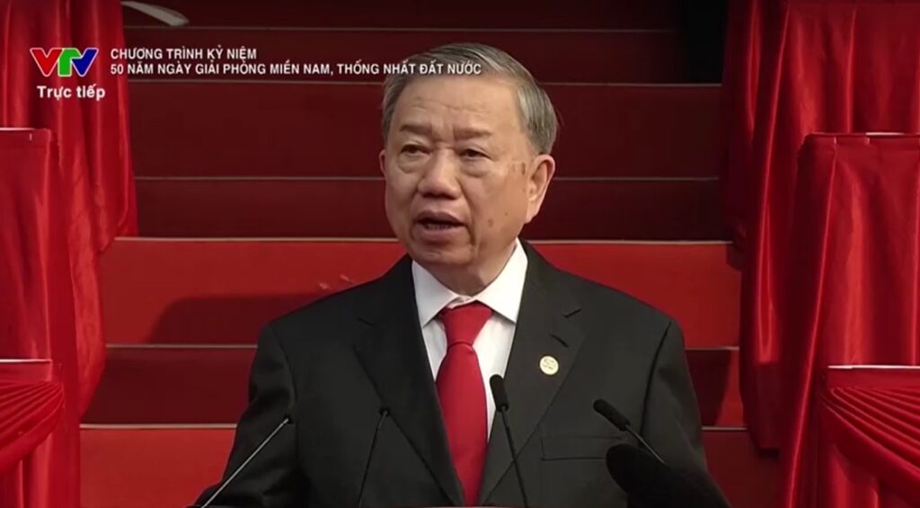 To Lam, general secretary of the Communist Party of Vietnam