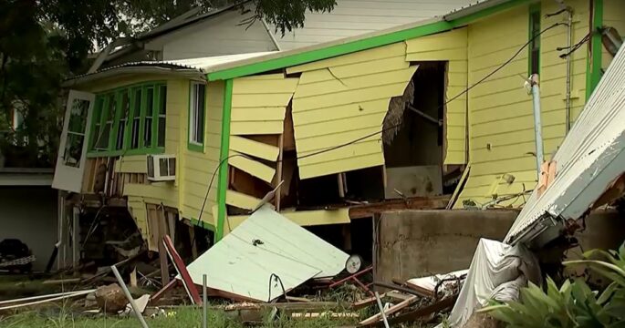 Damages from Texas flooding