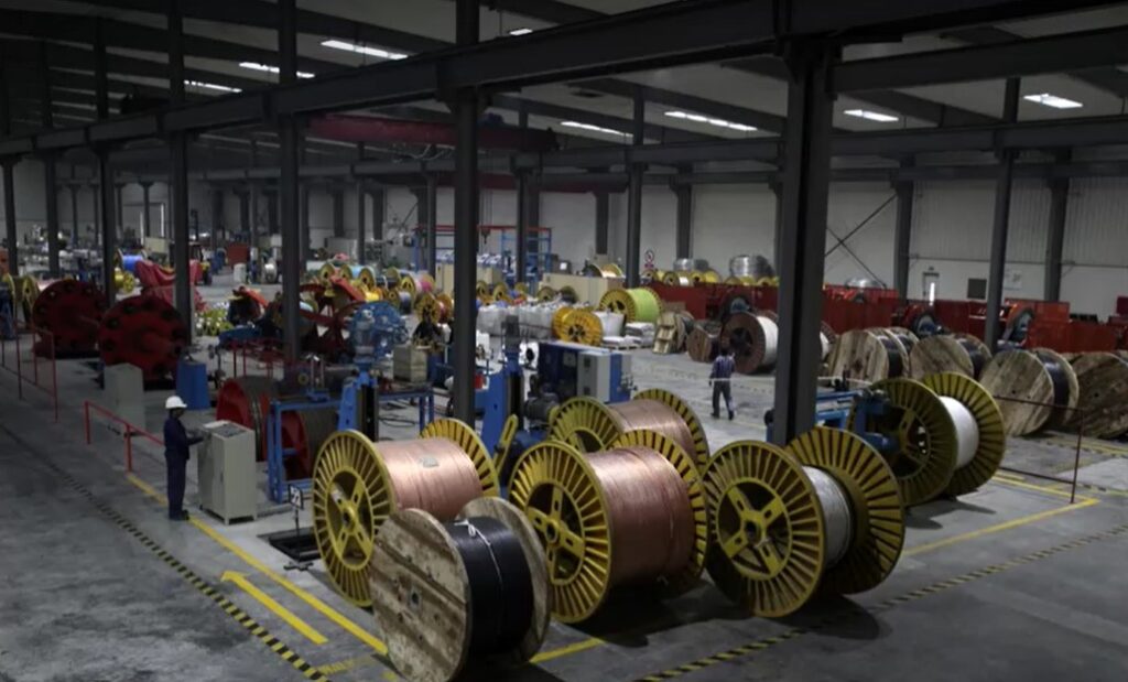 rolls of copper