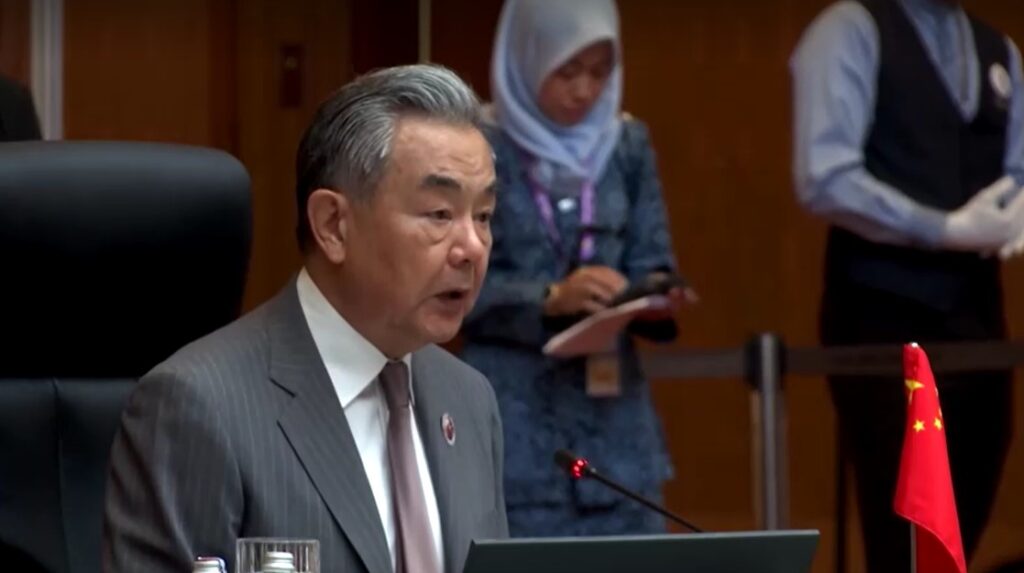 China's Foreign Minister Wang Yi