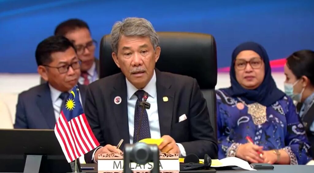 Malaysia's Foreign Minister Mohamad Hasan